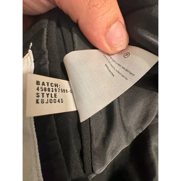 Calvin Klein Boys Black Blazer Jacket Size 12Polyester/Rayon Blend - Picture 7 of 10